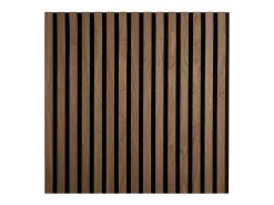 Painel de parede 60x60x2,5 cm Castanho