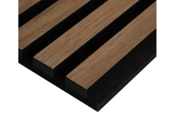 Painel de parede 60x60x2,5 cm Castanho