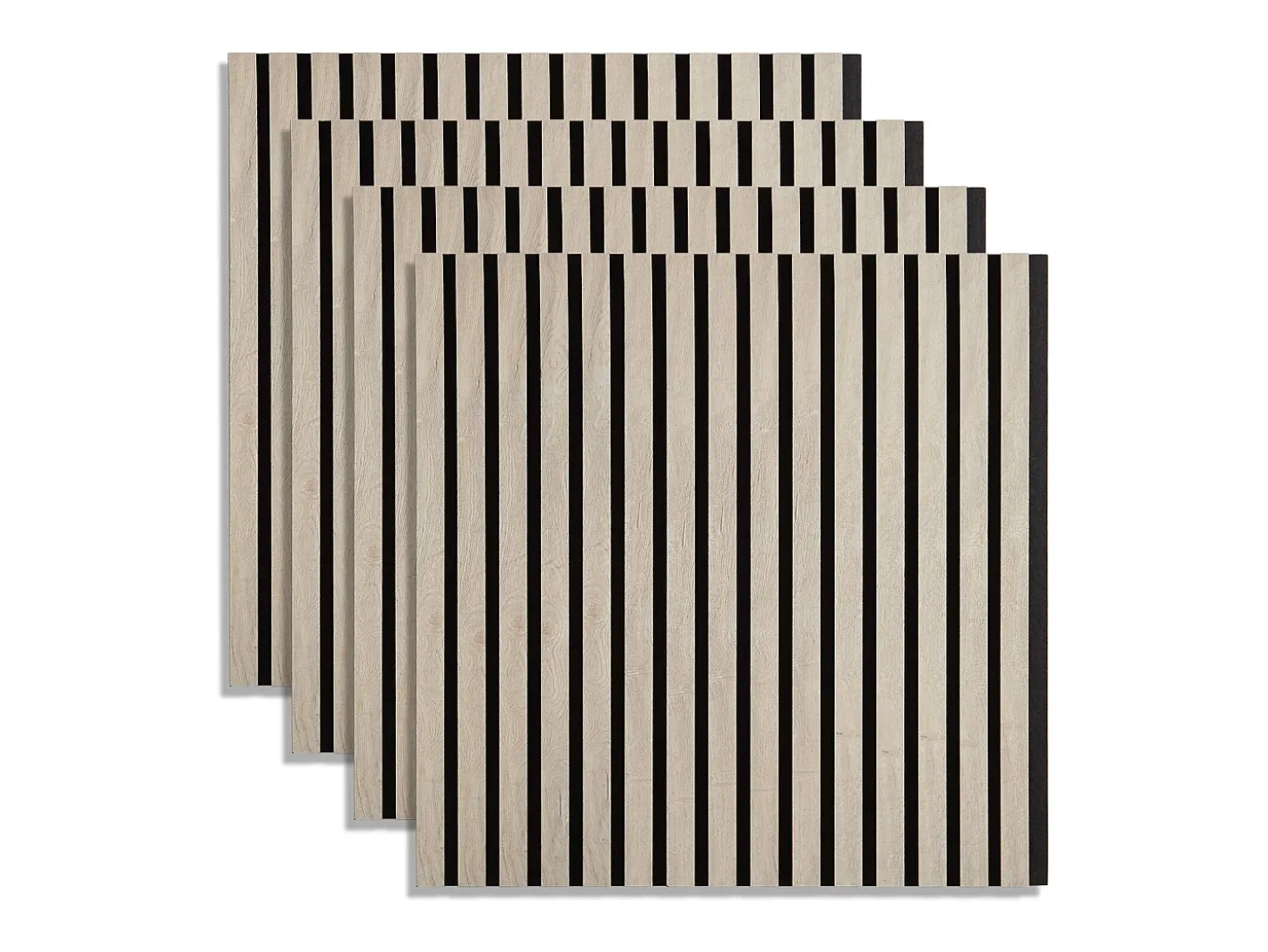Painel de parede 60x60x2,5 cm cinza