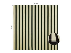 Painel de parede 60x60x2,5 cm creme