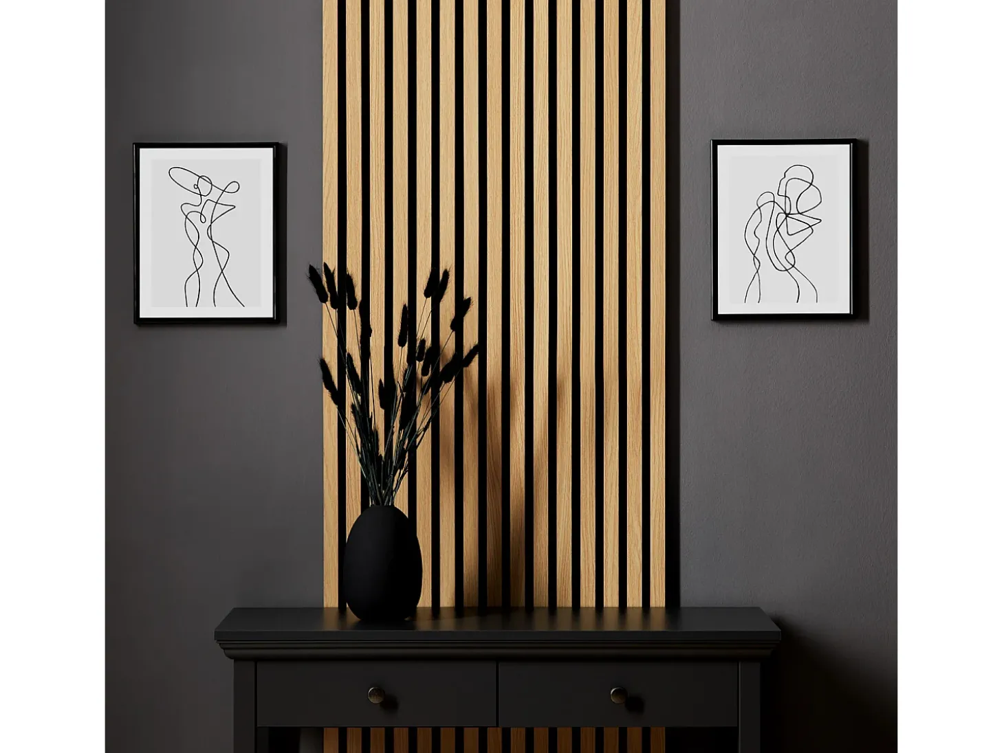Painel de parede 60x120x2,5 cm Natural