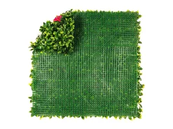 Painel de relva - "Vertical Villa" - Conjunto de 4 - 1,00 x 1,00 m - Verde
