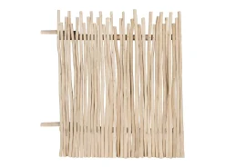 Painel de vedação em madeira de teca C100 x A120 cm cor natural claro - EDANA