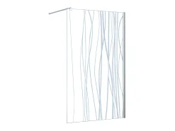 Painel duche estilo italiano DANNA com serigrafia -140x200cm