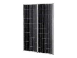 Painel Solar Monocristalino SucceBuy, 200 W, Kit de 2 Painéis e Controlador, para Acampar, Fazer Caminhadas, Uso Fora da Rede