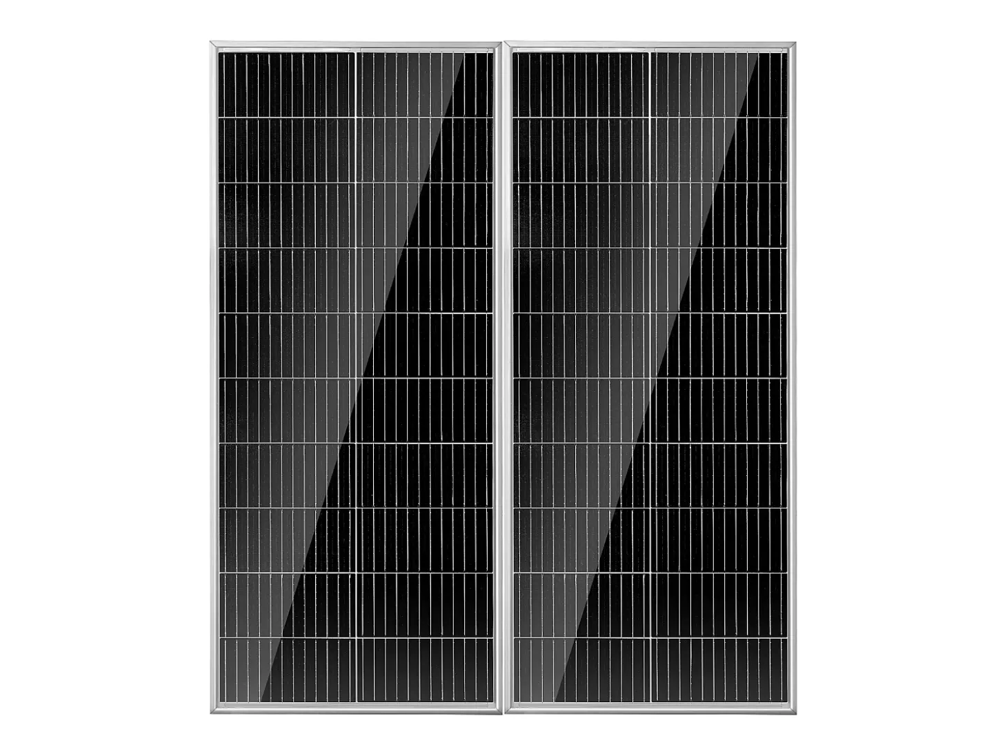 Painel Solar Monocristalino SucceBuy, 200 W, Kit de 2 Painéis e Controlador, para Acampar, Fazer Caminhadas, Uso Fora da Rede