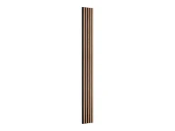 Painéis Acústicos com Ripas SucceBuy em Madeira, 20 x 240 cm, para Decoração de Parede, com Índice NRC Elevado de 0,85 e Certificação Acústica SGS, Nogueira