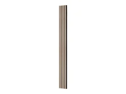 Painéis Acústicos de Listras de Madeira SucceBuy, Painéis de Parede de Madeira MDF, para Decoração de Parede Interior Moderna, 240 x 20 cm