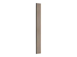Painéis Acústicos de Listras de Madeira SucceBuy, Painéis de Parede de Madeira MDF, para Decoração de Parede Interior Moderna, 240 x 20 cm