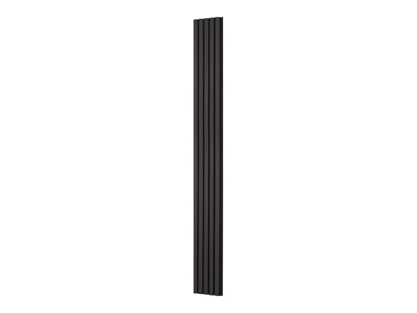 Painéis Acústicos de Parede SucceBuy, 20 x 240 cm, para Decoração de Parede, com Índice NRC Elevado de 0,85 e Certificação Acústica SGS, em Carvalho Preto