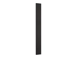 Painéis Acústicos de Parede SucceBuy, 20 x 240 cm, para Decoração de Parede, com Índice NRC Elevado de 0,85 e Certificação Acústica SGS, em Carvalho Preto