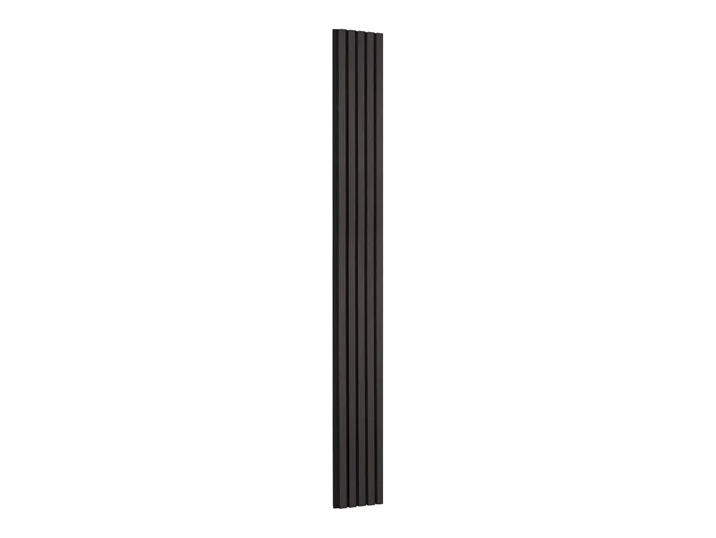 Painéis Acústicos de Parede SucceBuy, 20 x 240 cm, para Decoração de Parede, com Índice NRC Elevado de 0,85 e Certificação Acústica SGS, em Carvalho Preto