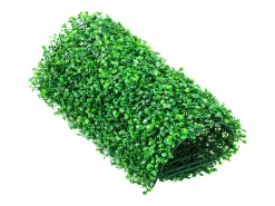Painéis de Buxo Artificial SucceBuy 24 Peças | Muro de Haia UV 25.4 x 25.4 cm | Decoração de Cerca Verde