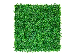 Painéis de Buxo Artificial SucceBuy 25.4x25.4 cm 48 Peças, Haia Resistente a UV para Decoração de Cerca