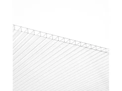 Painéis de Estufa SucceBuy de Policarbonato Lote de 6, 61cm X 122 cm X 0.4 cm, Chapas de Telhado, Proteção UV, Impermeável, Resistente a Impactos para Jardim