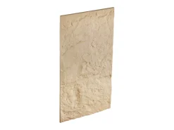 Painéis de Parede 3D SucceBuy, Kit com 4, 122 x 61 cm, Aspecto de Pedra, Cobertura de 3 m², Amarelo Pedra