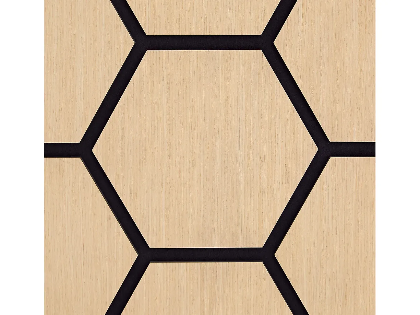 Painéis de parede 62x76 cm Hexágono Natural
