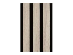 Painéis de parede 11,5x19x2,5 cm castanho natural cinza creme