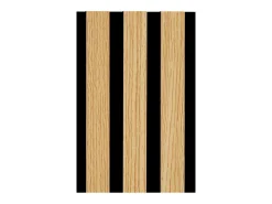 Painéis de parede 11,5x19x2,5 cm castanho natural cinza creme