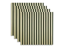 Painéis de parede 60x120x2,5 cm painéis acústicos naturais