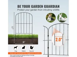 Painéis Decorativos para Cerca de Jardim SucceBuy de 24 Pol. x 11 Pés, Pacote de 10
