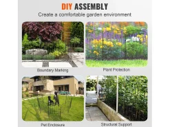 Painéis Decorativos para Cerca de Jardim SucceBuy de 24 Pol. x 11 Pés, Pacote de 10