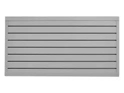 Painéis Murais com Lâminas PVC SucceBuy, Modulares para Ferramentas Garagem 122,5x64,5 cm, Cinza