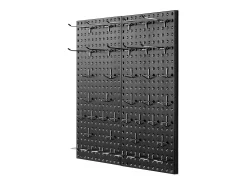 Painéis Perfurados em Metal SucceBuy, 2 Painéis, 609,6 x 304,8 mm, para Ferramentas de Garagem