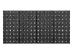 Painéis Perfurados em Metal SucceBuy, 4 Painéis, 609,6 x 304,8 mm, para Ferramentas de Garagem