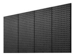 Painéis Perfurados em Metal SucceBuy, 4 Painéis, 609,6 x 304,8 mm, para Ferramentas de Garagem