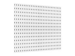 Painéis Perfurados SucceBuy, 280x280 mm em Plástico, 4 Painéis, para Casa, Branco