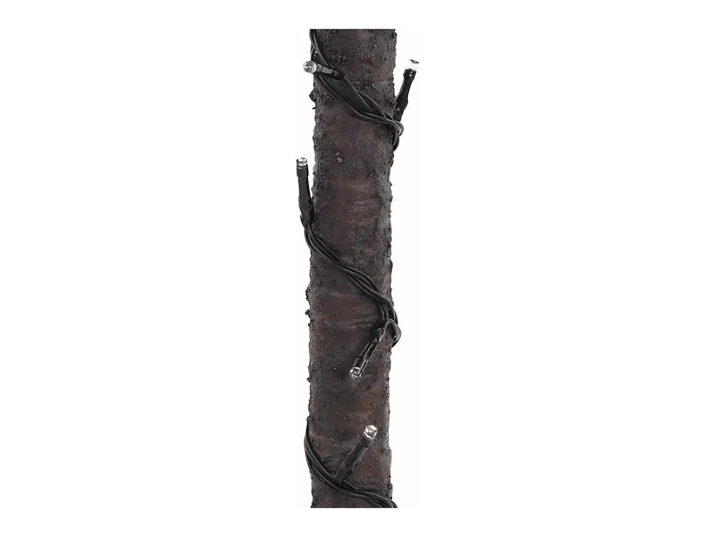 Palmeira c/ 136 luzes LED 220 cm branco quente