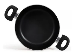 Panela de alumínio antiaderente Livoo 24cm com tampa MEP150N