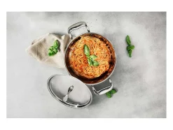 Panela de aço inox 22 cm 4,18 L Cosy & Trendy Classic, para todos os fogões incluindo indução, fundo encapsulado de alumínio
