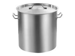 Panela de Aço Inoxidável SucceBuy, 50,1 L, com Tampa e Pega