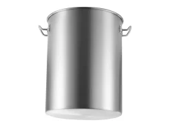 Panela de Aço Inoxidável SucceBuy, 34 L, com Tampa Tipo Cesto para Cozinhar