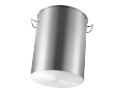 Panela de Aço Inoxidável SucceBuy, 34 L, com Tampa Tipo Cesto para Cozinhar