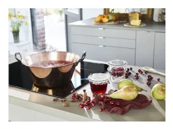 Panela de cobre para compotas de 26cm 3L indução Baumalu - Faça as suas compotas em casa como antigamente!