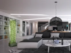 Parede de bolhas de água com LEDs e cores que mudam BLENNIE