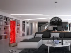 Parede de bolhas de água com LEDs e cores que mudam BLENNIE