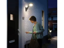 Parede Solar LED 1000lm Crepuscular + PIR