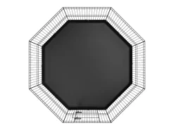 Parque para Cães SucceBuy Cercado para Cães com 8 Painéis de Metal Dobrável com Almofada Inferior, Cercado para Exercício com 60.96 cm de Altura