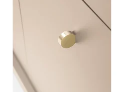 Penteadeira, bege areia, 103,5 x 77,6 x 50 cm, pés pretos
