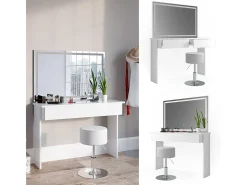 Penteadeira branco 120x40x83 azur