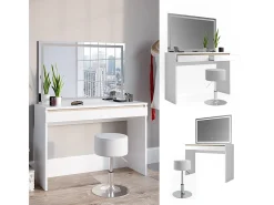 Penteadeira branco 120x41.8x83 emma