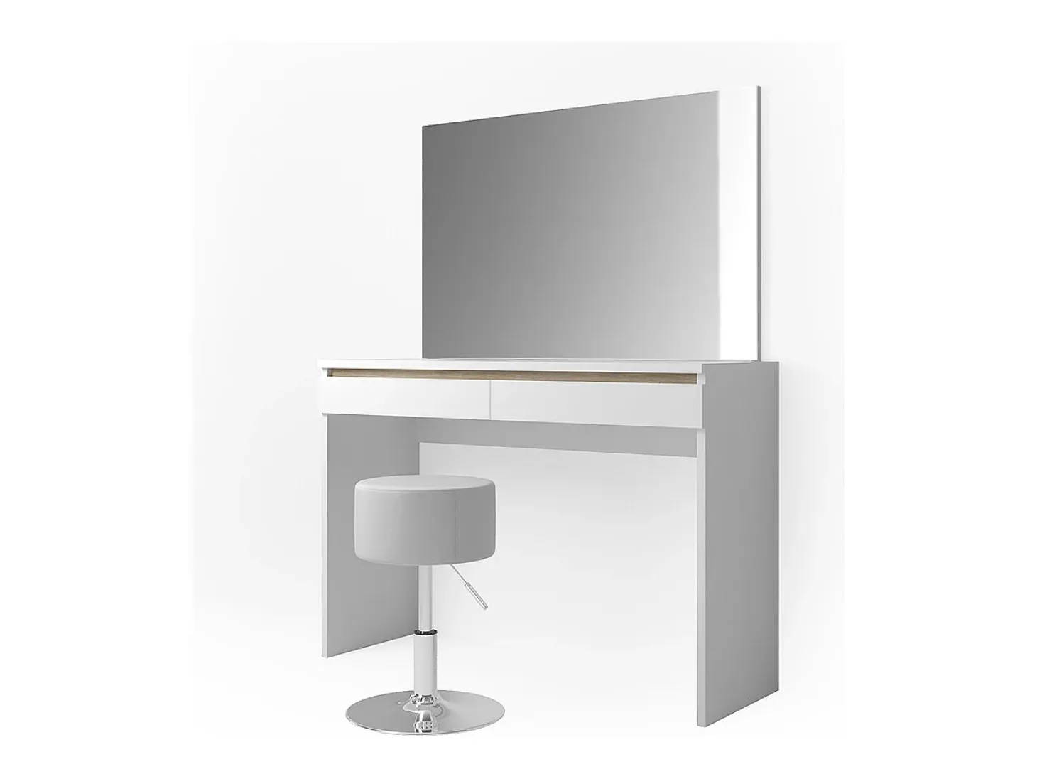 Penteadeira branco 120x41.8x83 emma