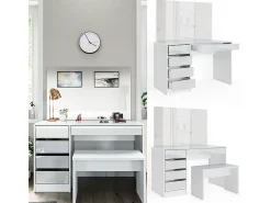 Penteadeira branco 120x55x75 sherry