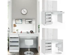 Penteadeira branco 120x55x75 sherry