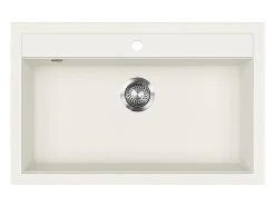 Pia de cozinha branco 80x51x20 sydney