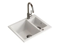 Pia de cozinha branco 58x50x28 prag